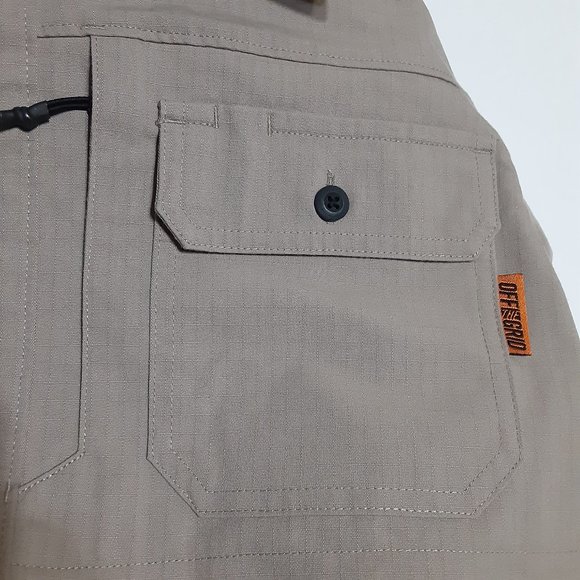 Off The Grid Men's Short Sleeve Button Down Shirt in Size L - Picture 5 of 5